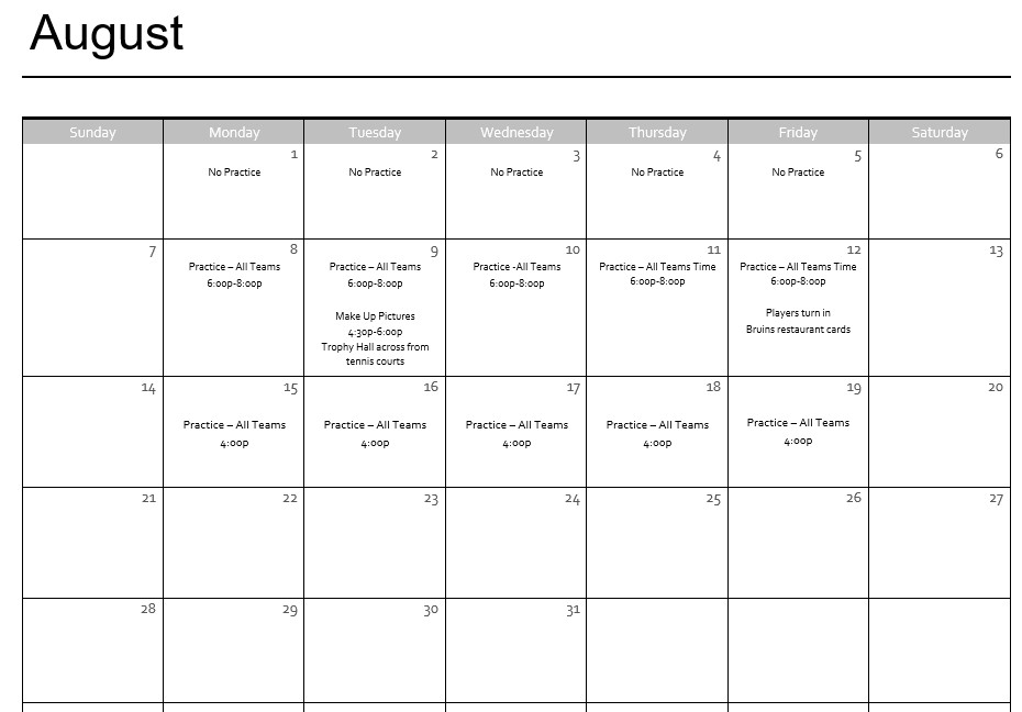 August August